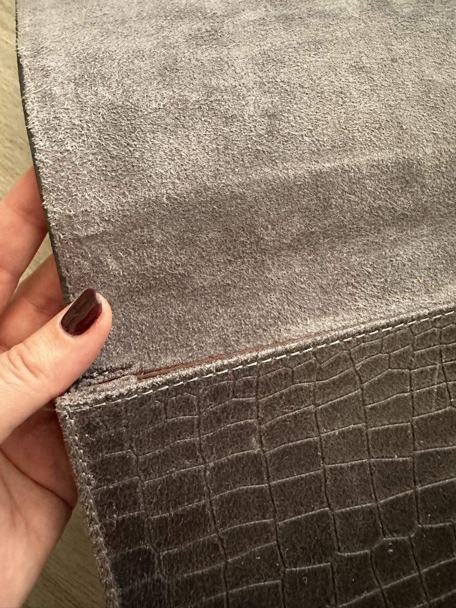 Taschen für Damen: GREY CROCODILE-EFFECT SHOULDER BAG – Neu (gemäss Beschreibung) aus Ascona von effenne 2
