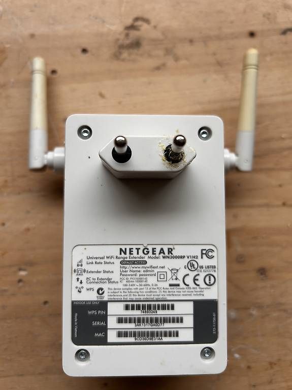 Netgear WiFi: Borne wifi Netgear wn3000rp – Usato da Denens venduto da nrinaldi 1