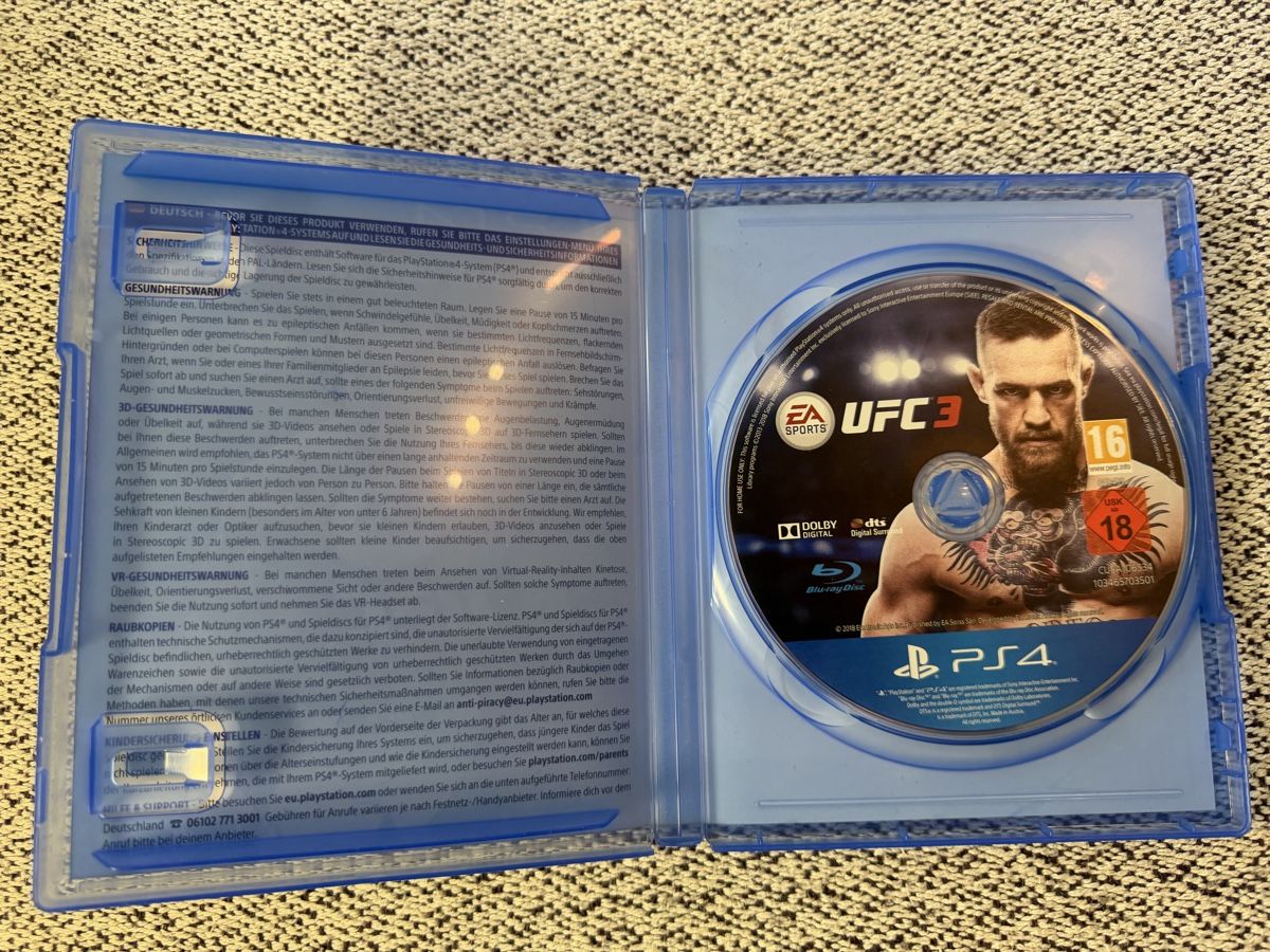 Giochi: Original PS4 Game: EA Sports UFC 3 – Usato da Rombach venduto da vir_2dsd 2
