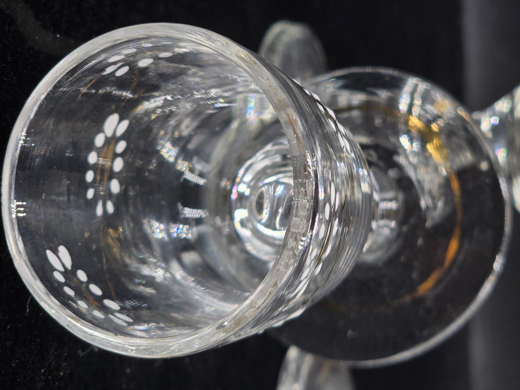 Caraffe: Antike Glaskaraffe mit 6 Gläsern – Usato da Rorschacherberg venduto da snOOpydOg11 3