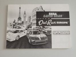 Spielanleitung Out Run Europa (Game Gear)