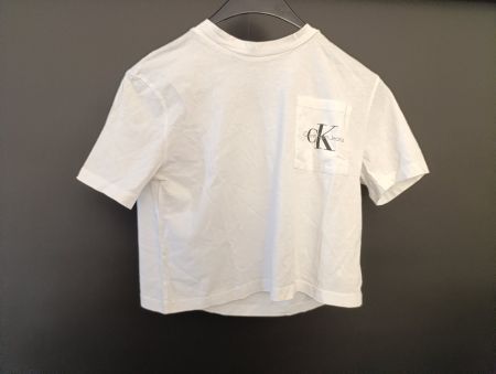 CALVIN KLEIN JEANS crop top blanc Taille M