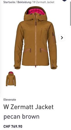 State of Elevenate Zermatt Jacke M