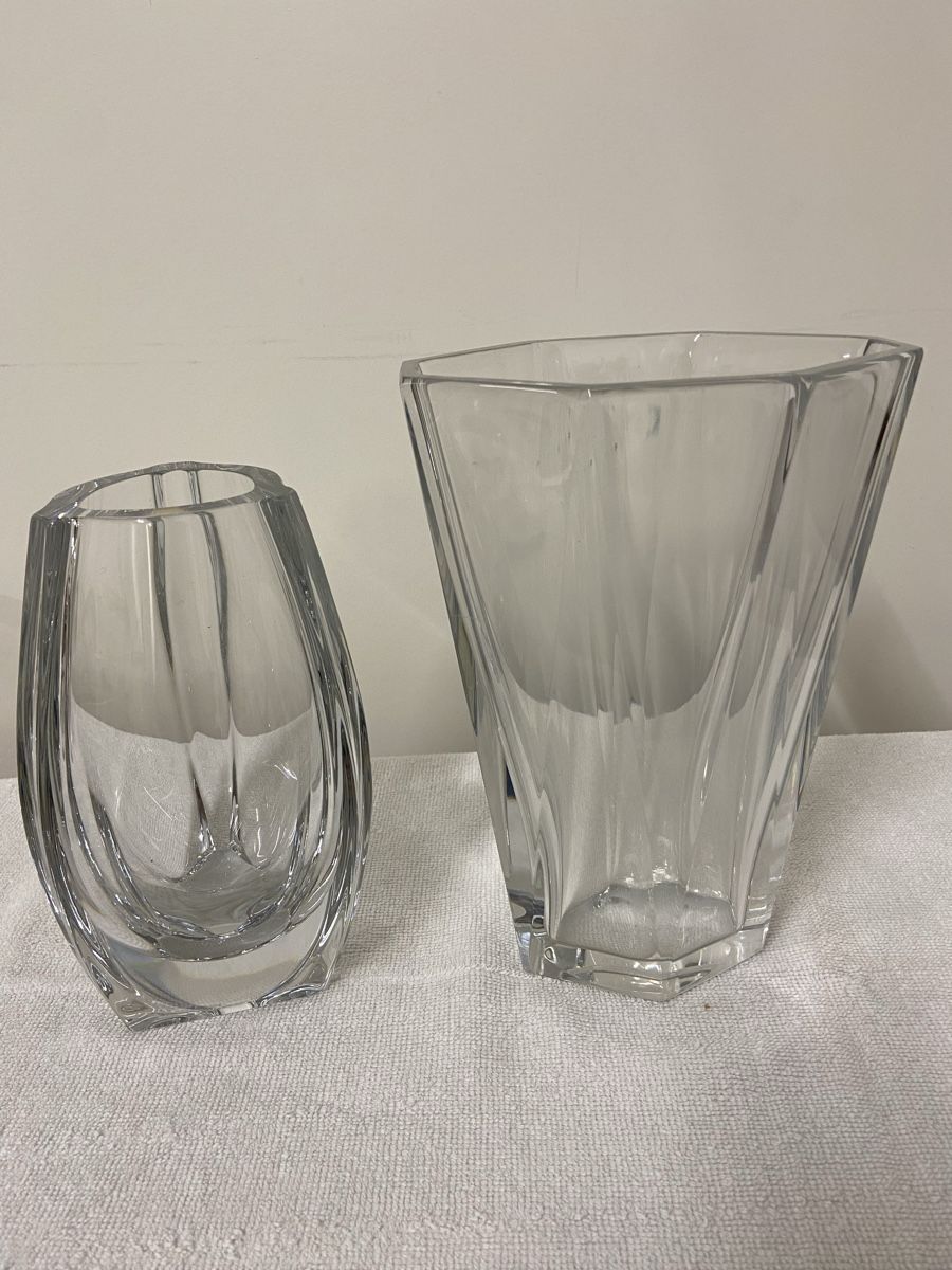 Baccarat Vasi & Recipienti: 2x Baccarat Glas Vase – Usato da Dietikon venduto da brocki-eyra 9