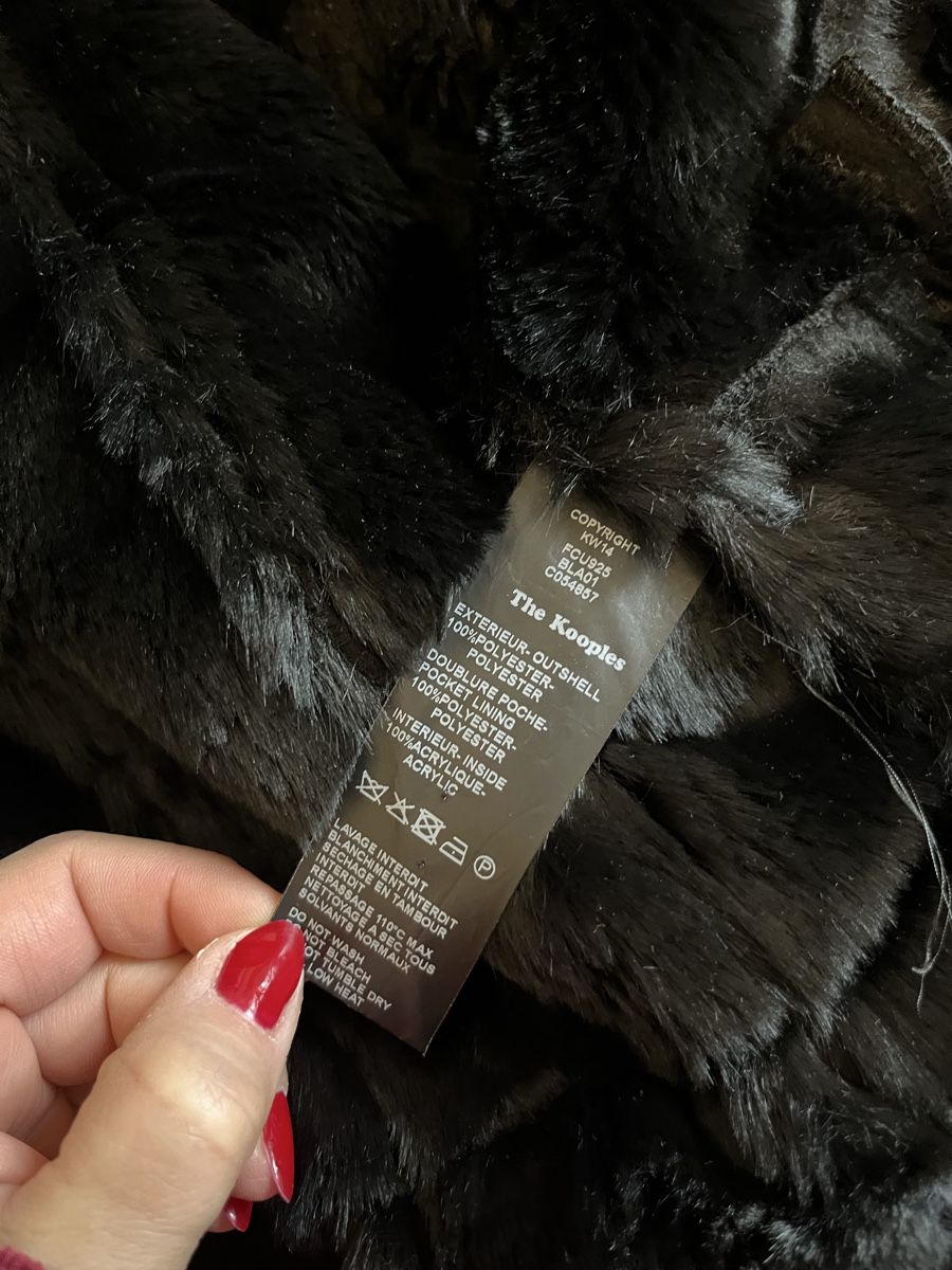 Kooples Giacche: The Kooples Black Jacket, Size M, fur – Usato da Mies venduto da nic_yk5d 6