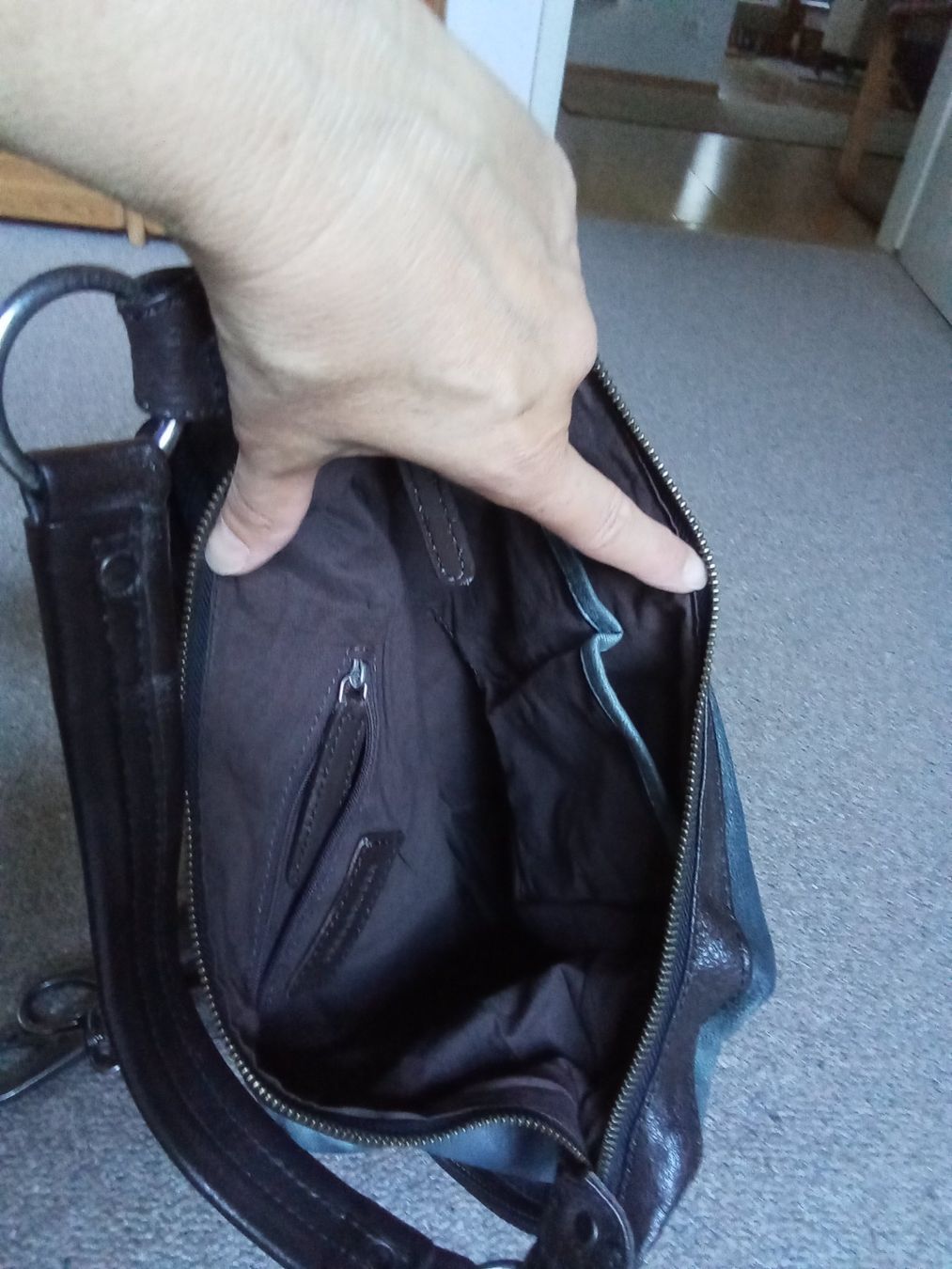FredsBruder Borse da donna: FredsBruder Ledertasche – Usato da Uesslingen venduto da Thur66 5