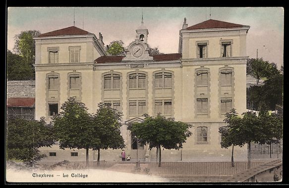 Cartoline postali: AK Chexbres, Le Collège – Usato da Berlin venduto da bartko-reher