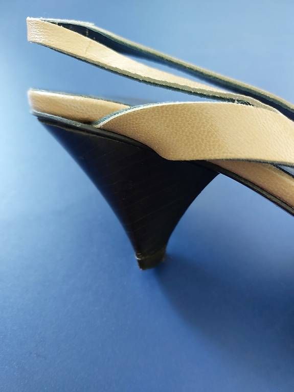 Damenschuhe: Beige Leder Sommerpumps von Giancarlo Proli – Gebraucht aus Luzern von was_d7mx 2