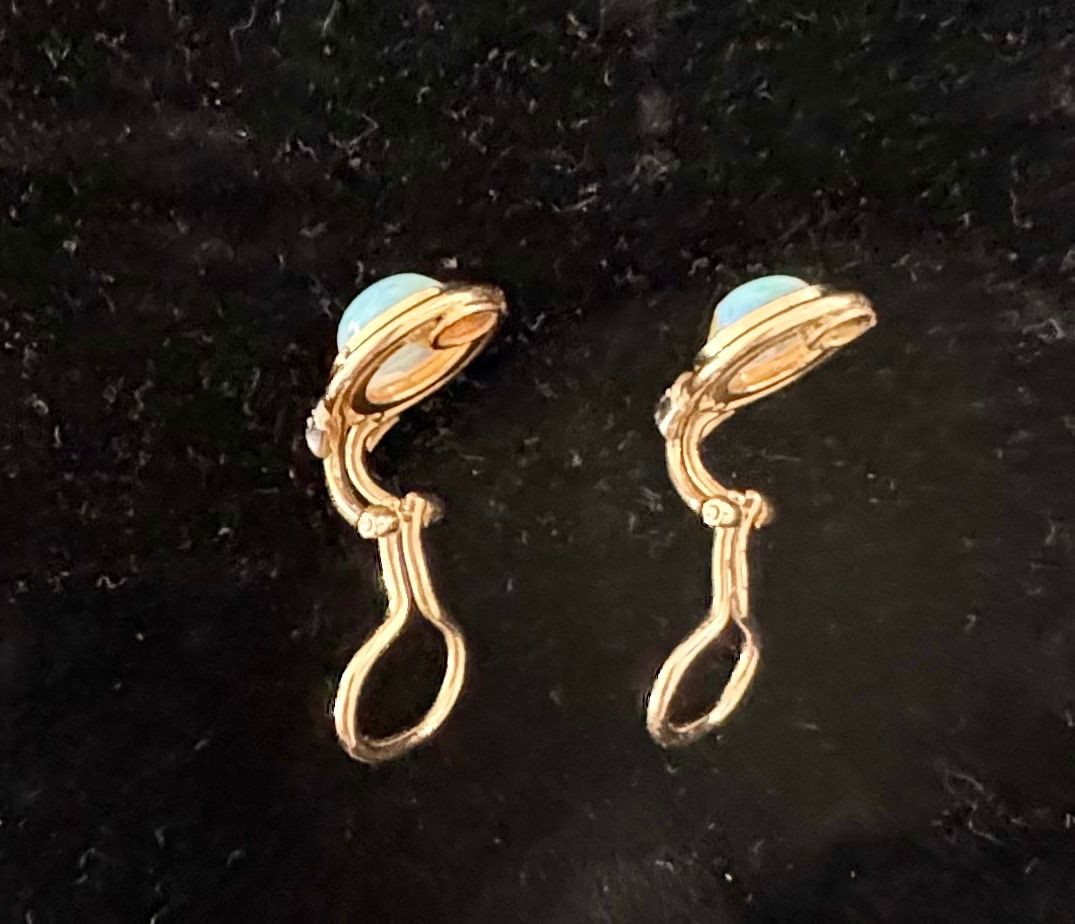 Ohrringe & -stecker: Ohrclips Vintage Roségold/Opal – Gebraucht aus Nürensdorf von metropolitans 2