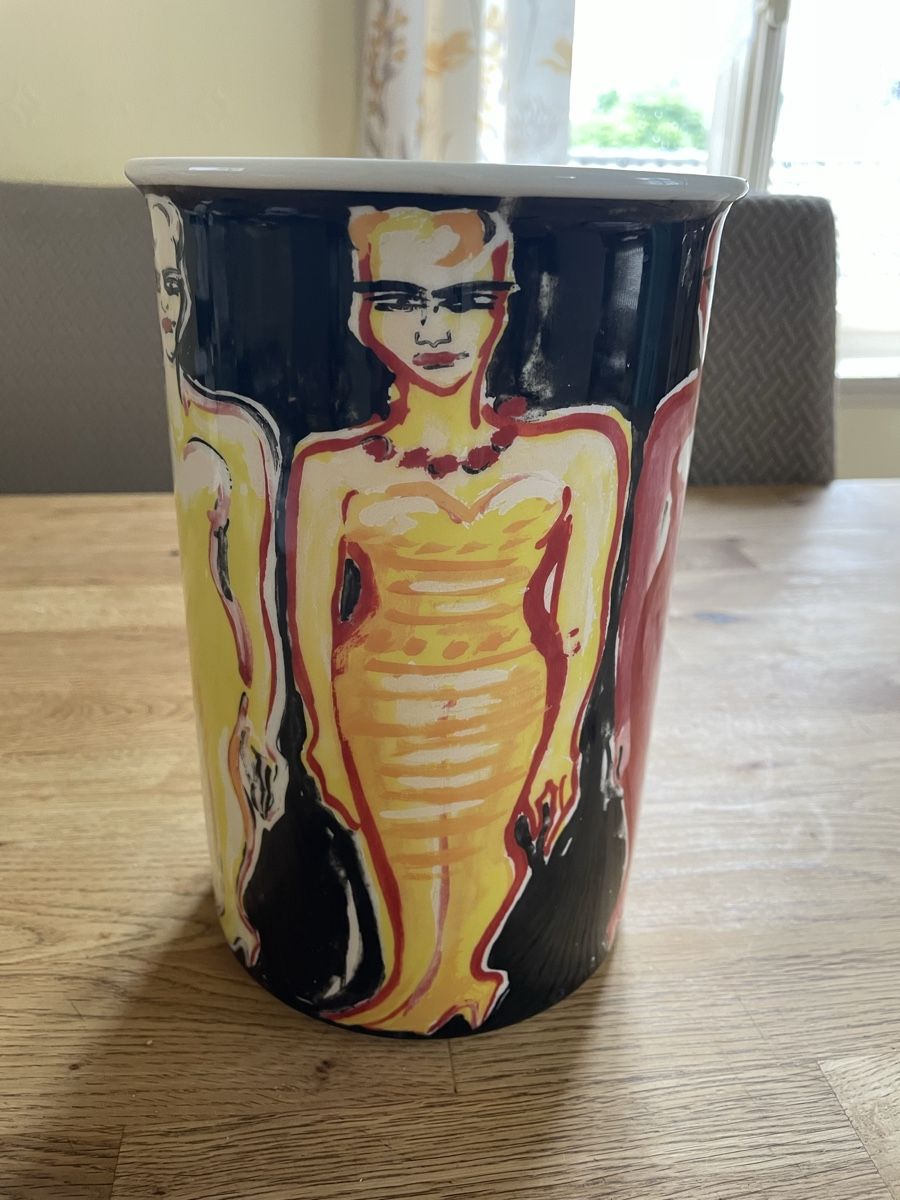 Rosenthal Vasi & Recipienti: Schöne Rosenthal Vase Elvira Bach – Usato da Flawil venduto da Naphtali 1