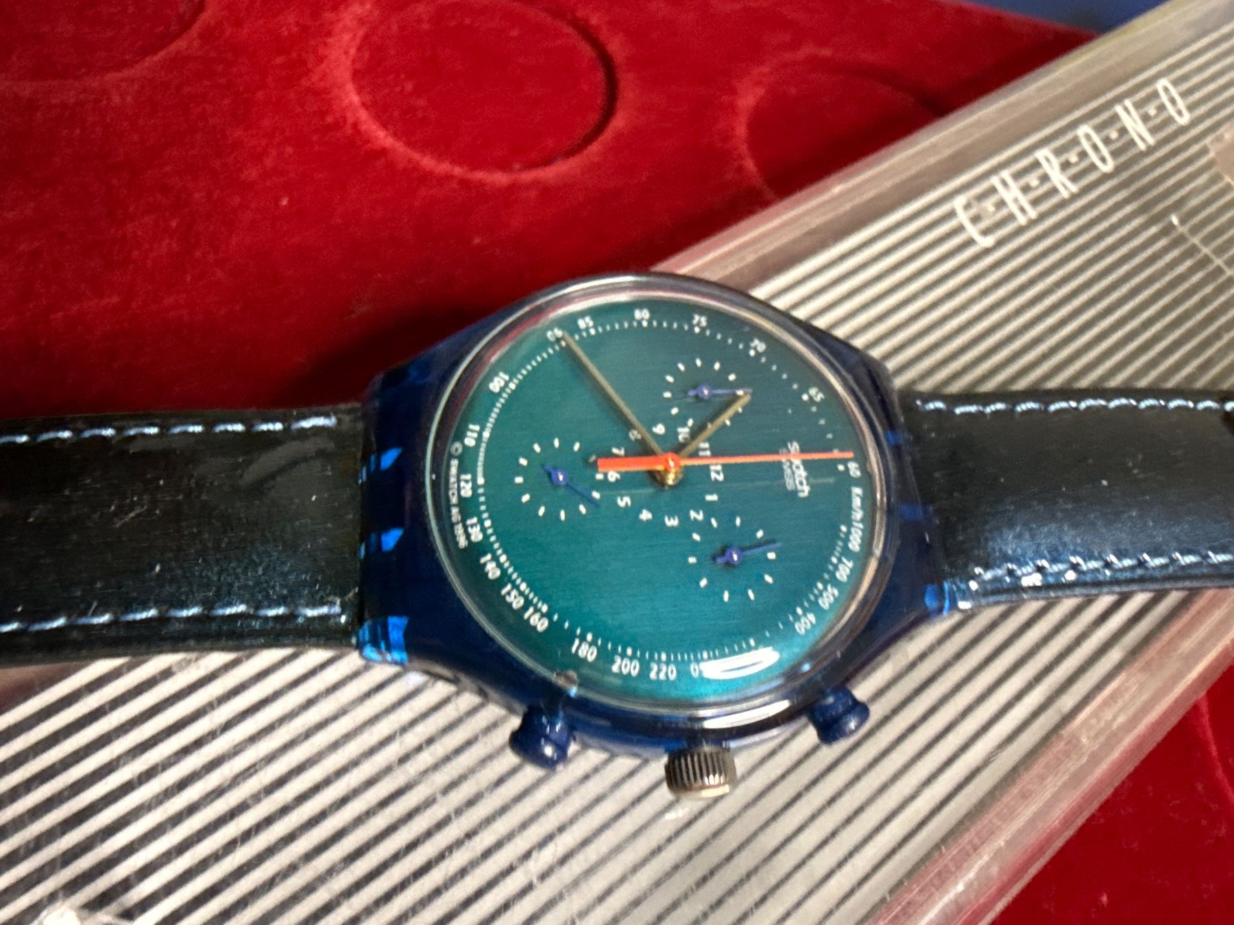 Swatch Uhren: Swatch Chrono 1996 Ungetragen – Neu (gemäss Beschreibung) aus Pfeffingen von Allhandelklgwatches 1