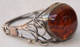 Antikes Armband, Bernstein / Bracelet ancien, ambre