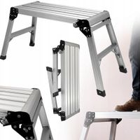 Klappbare Aluminium-Arbeitsplattform 106x42x49cm
