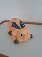grosses Sparschwein aus Ton