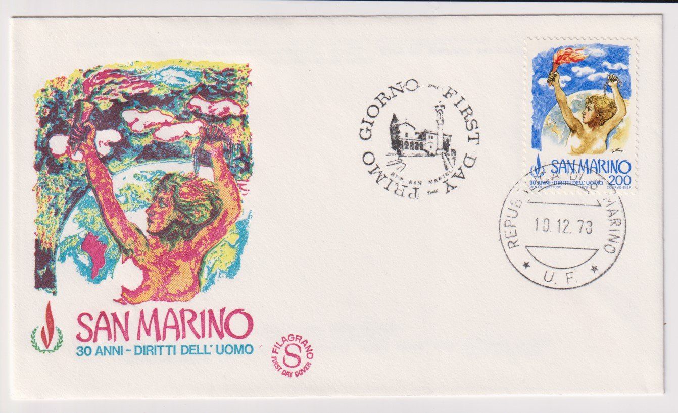 Tous les timbres: SAN Marino FDC mit Block BF39 – D'occasion à Bellach par qsearch 3