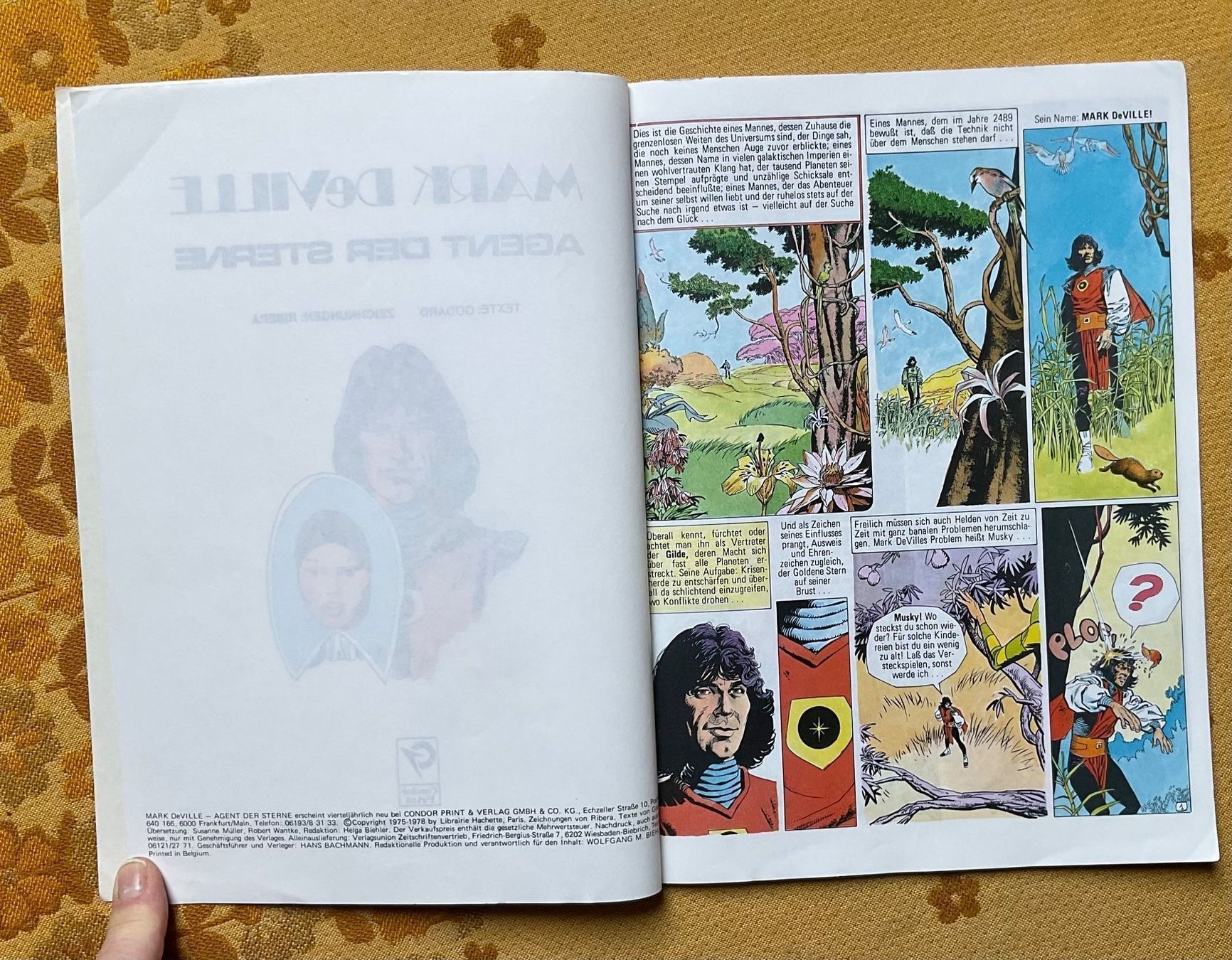 Fumetti: Mark Deville Band Nr 1 von 1978 ? – Usato da Endingen venduto da nathan05 3