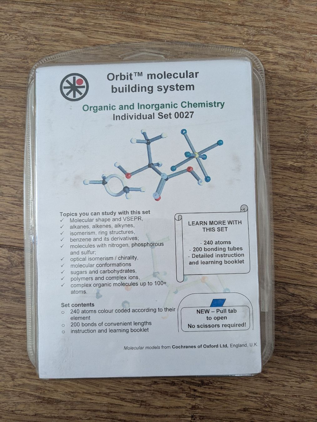 Kit di costruzioni: Molekülbausatz – Nuovo e nell'imballaggio originale da Zürich venduto da moi_tl5h