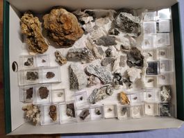 Mineralien vom Muttgletscher, Wallis