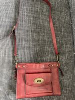 FOSSIL Tasche Echt Leder Weinrot