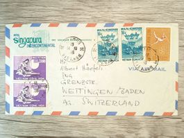TR65 Enveloppe + Timbre Vietnam 1966