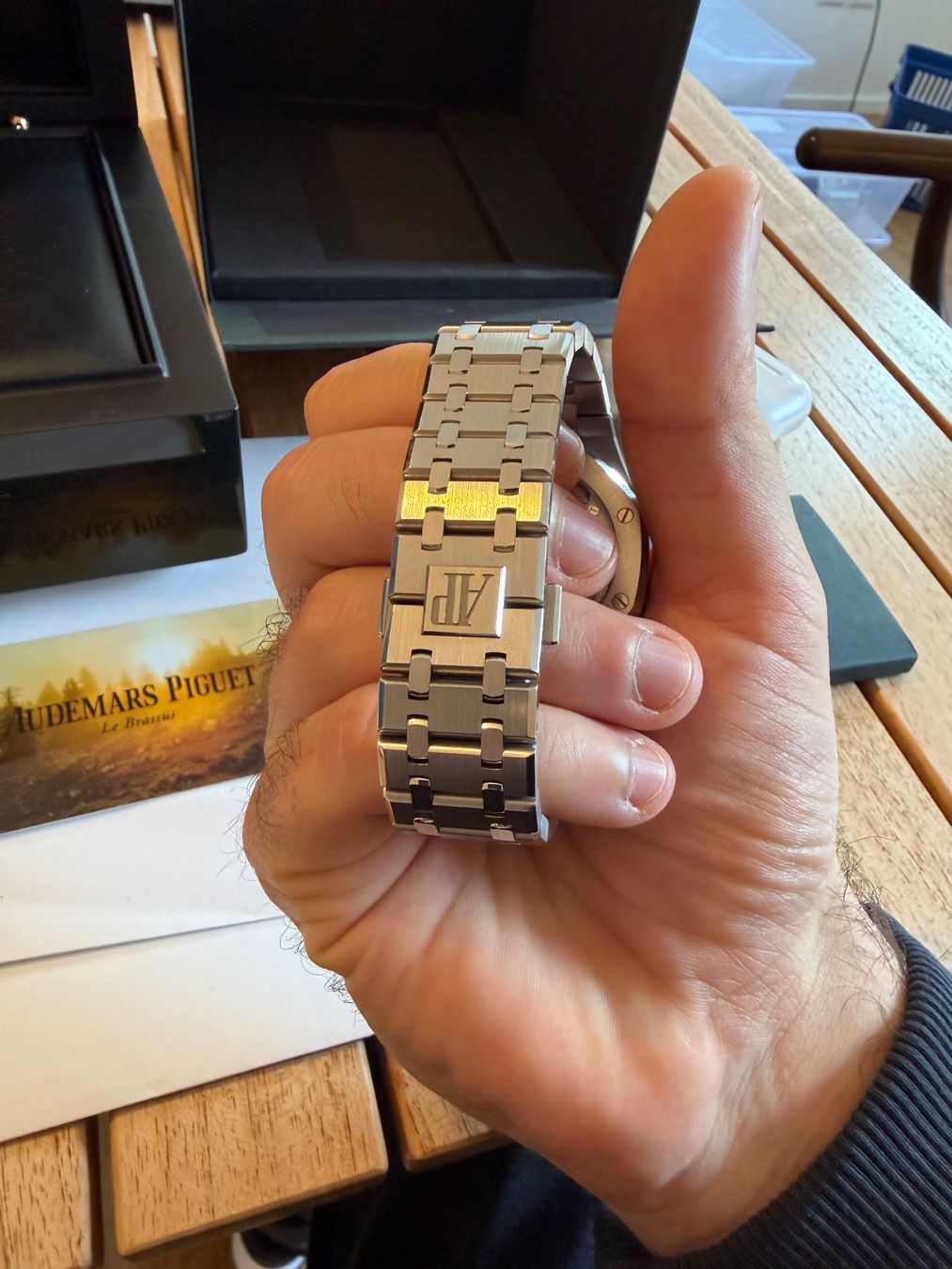 Audemars Piguet Uhren: Audemars Piguet Royal Oak - 15500ST – Neu (gemäss Beschreibung) aus Zürich von agu_rqy9 3