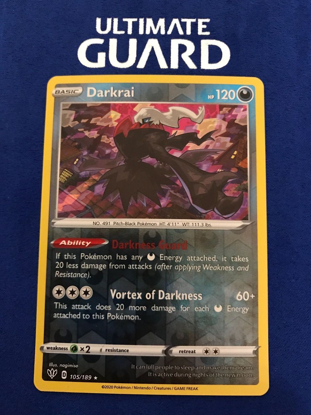 Pokémon Carte collezionabili: Pokemon TCG - Darkrai EN reverse Holo – Nuovo (secondo la descrizione) da Lyss venduto da DeaDiLuna