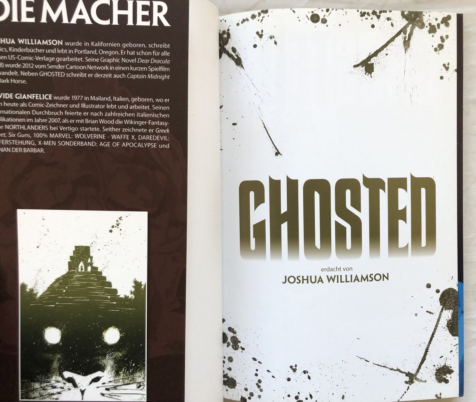 Fumetti: GHOSTED - 3xBände Nr.2/3/4 - Panini Comics – Usato da Schaffhausen venduto da durruti 2