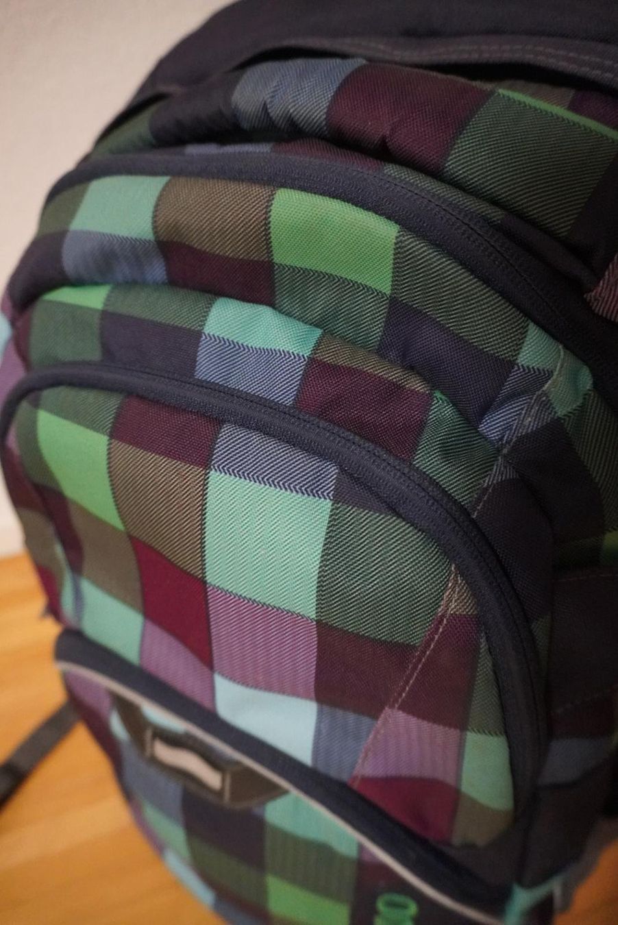 Coocazoo Borse & Zaini: Coocazoo Schulrucksack kariert – Nuovo (secondo la descrizione) da Uster venduto da v.santos 3