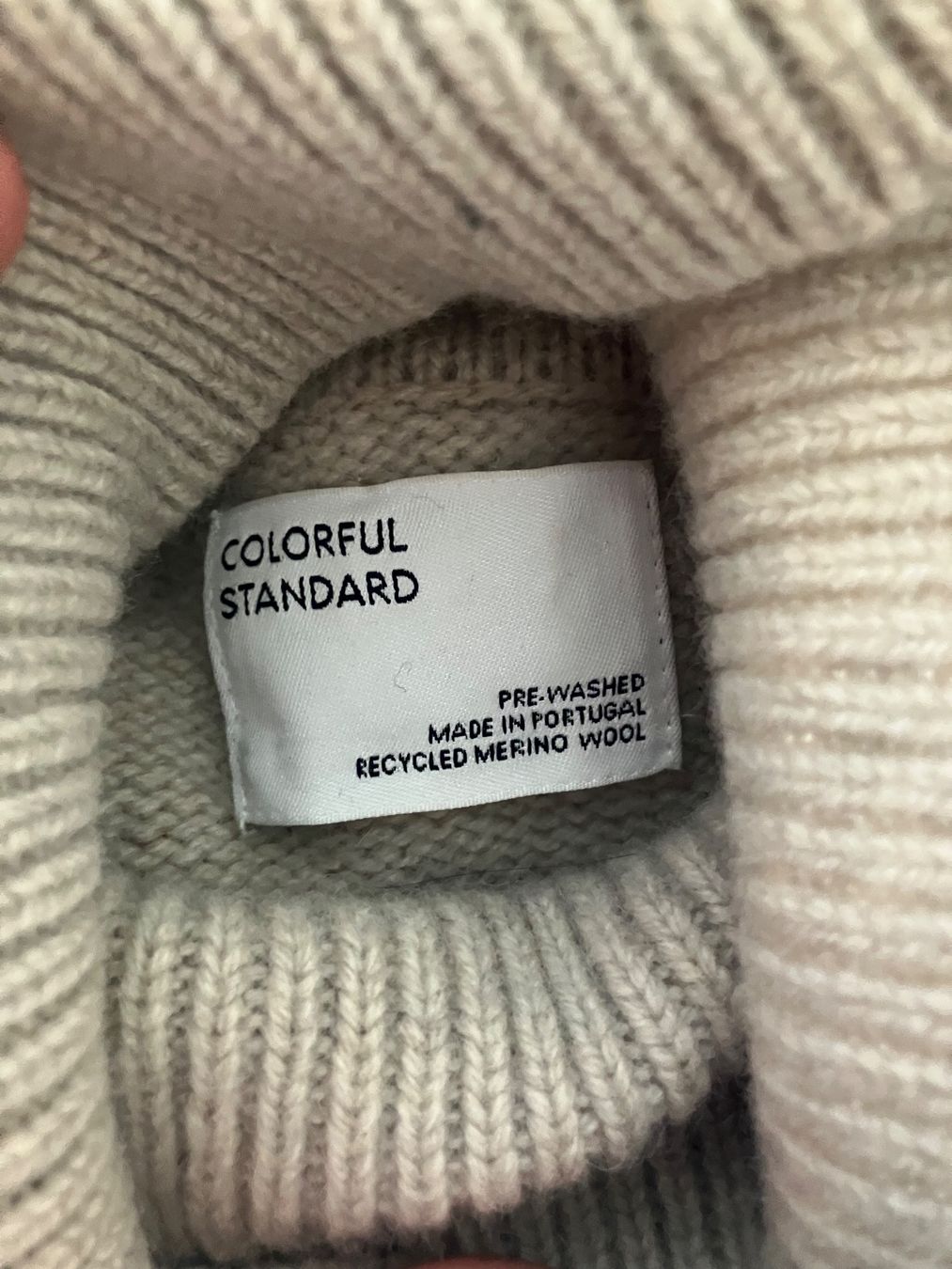 Maglioni & Felpe: Pull col roulé beige L - Colorful Standard – Usato da Epesses venduto da rom_r925 2