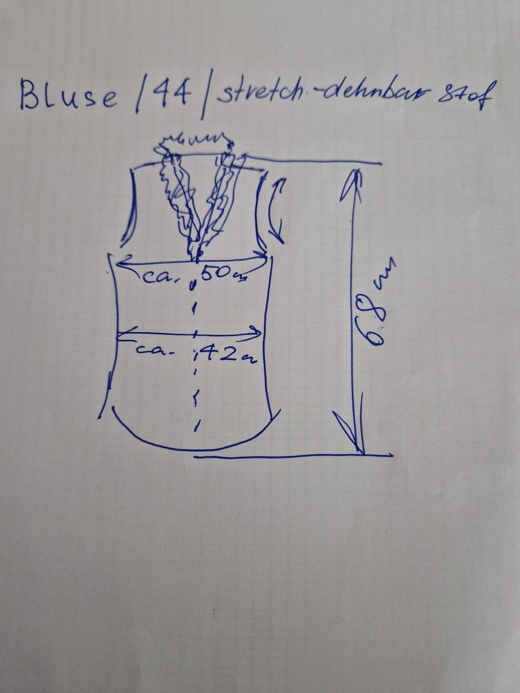 Camicette: Sexy schwarze Bluse, Gr.44, Italien – Usato da Obergösgen venduto da js9_h6hp 7