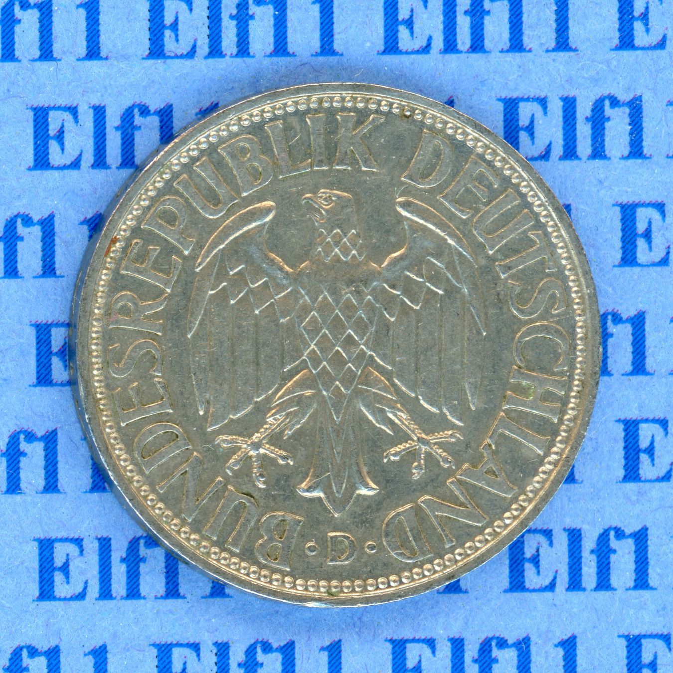 Tutti le monete: DEM___1.00 1964D ss-vz 1 Deutsche Mark – Usato da Widnau venduto da Elf11 1