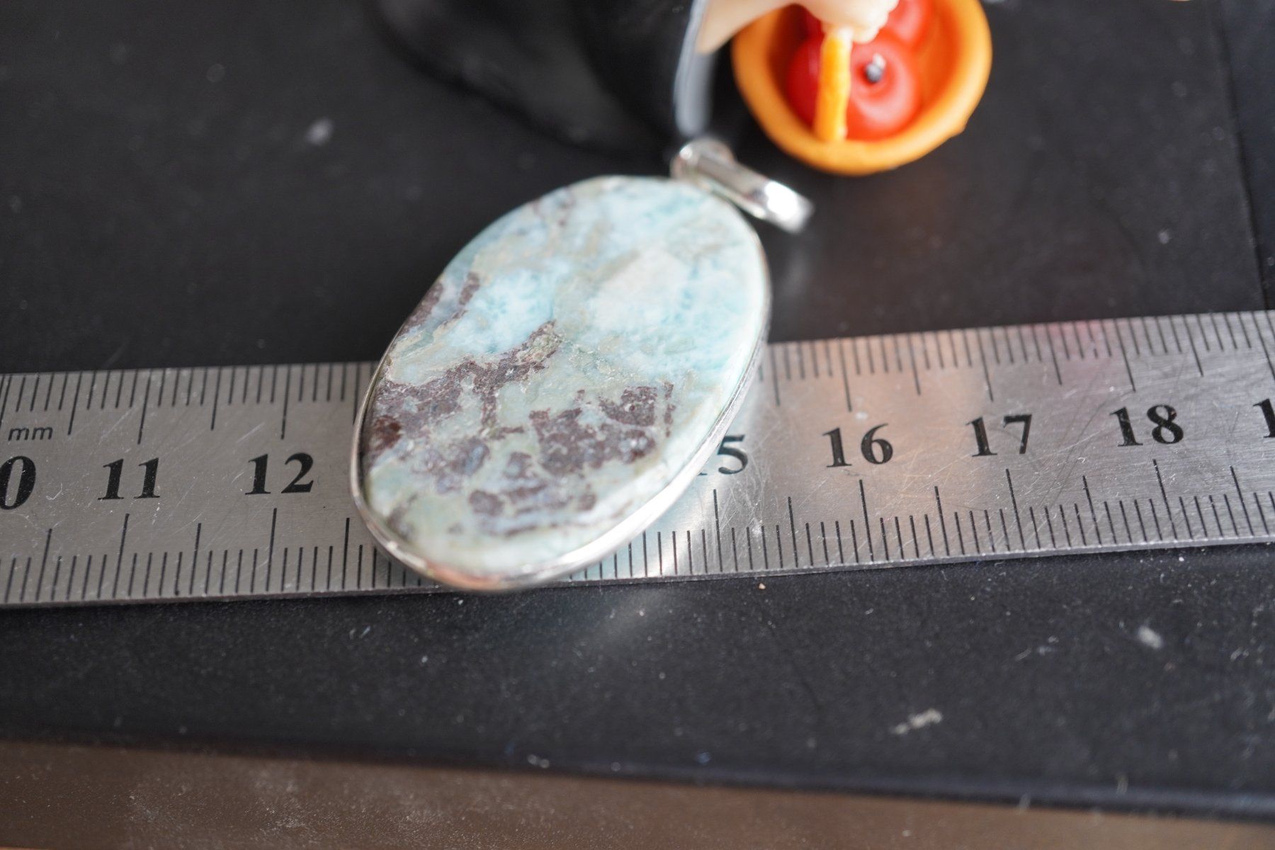 Minerali & Pietre curative: Larimar 925 Silber  Anhänger   by  "TOPSTONE" – Nuovo e nell'imballaggio originale da Eschenbach SG venduto da topstone 5