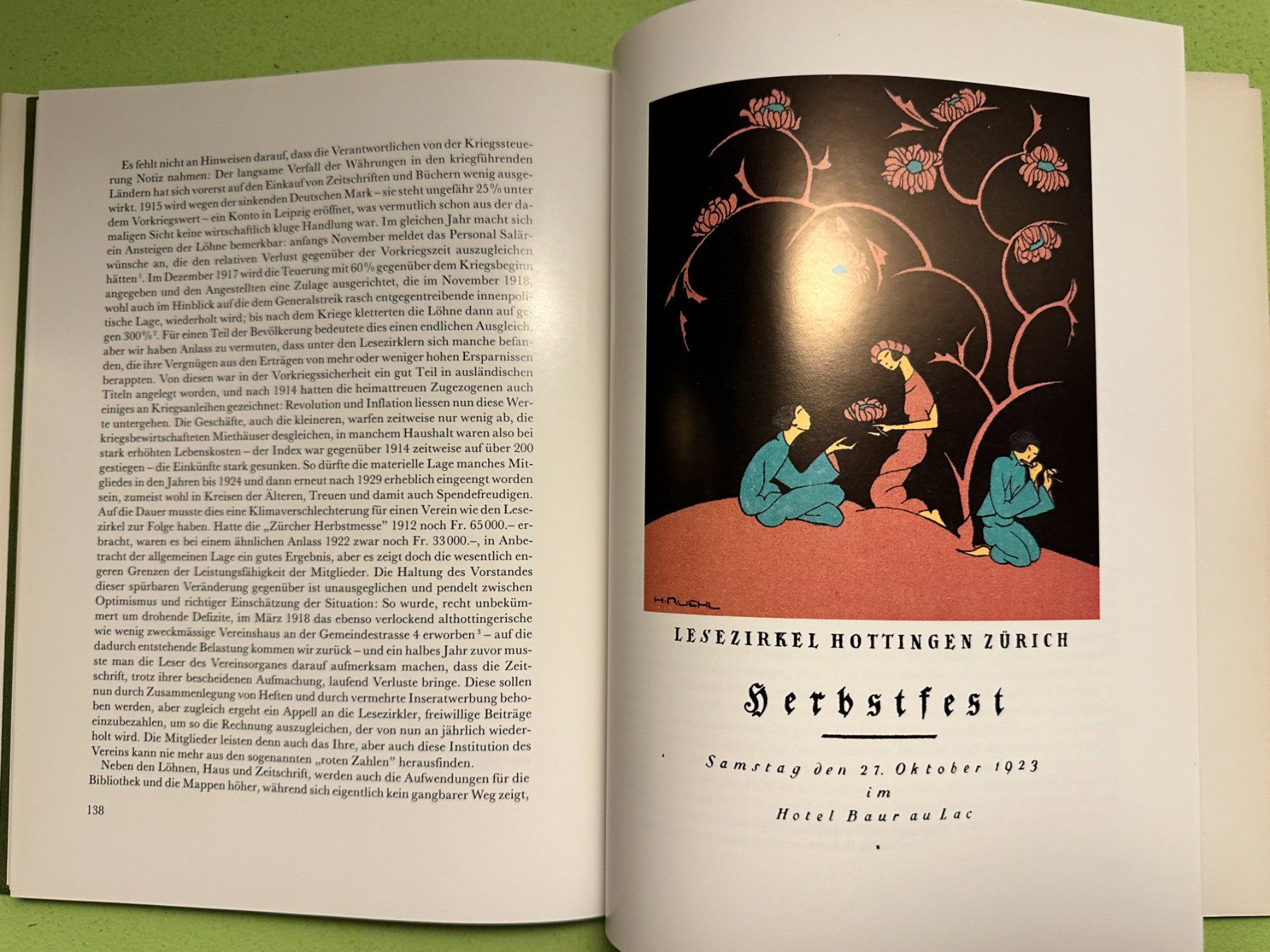 Libri: Conrad Ulrich: Der Lesezirkel Hottingen – Usato da Zürich venduto da allp 7