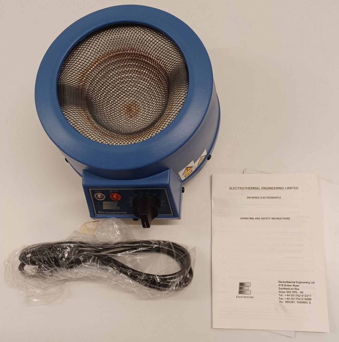 Accessori da laboratorio: Electrothermal Electromantle EM0500/CE MK5 – Usato da Niederdorf venduto da LeptonAG_Labor 1