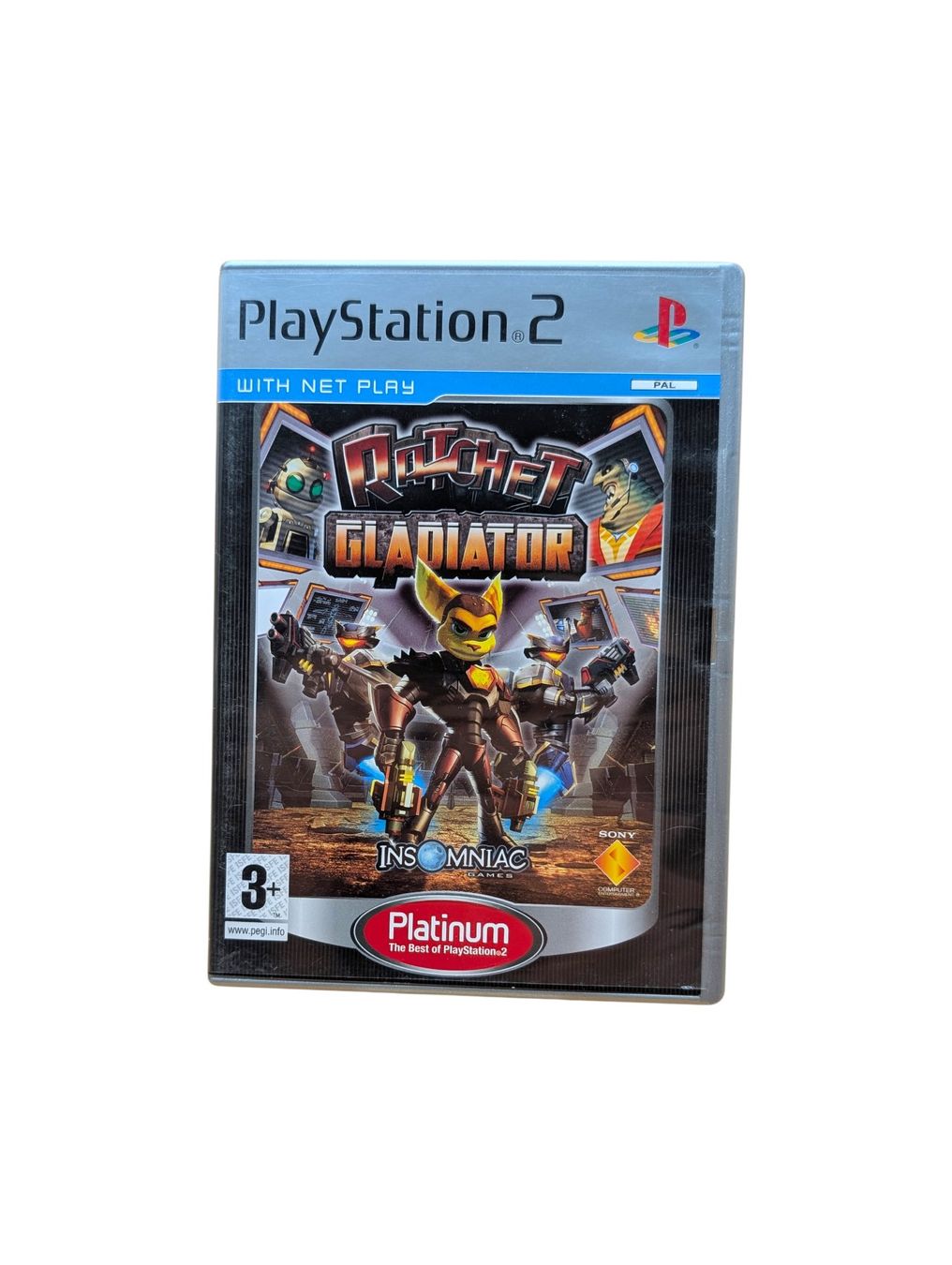 Sony Giochi: Ratchet: Gladiator PlayStation 2 (PS2) – Usato da Domat/Ems venduto da IsseldorsShop