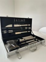 BBQ Grillbesteck Set im Koffer - Perfekt für den Sommer!