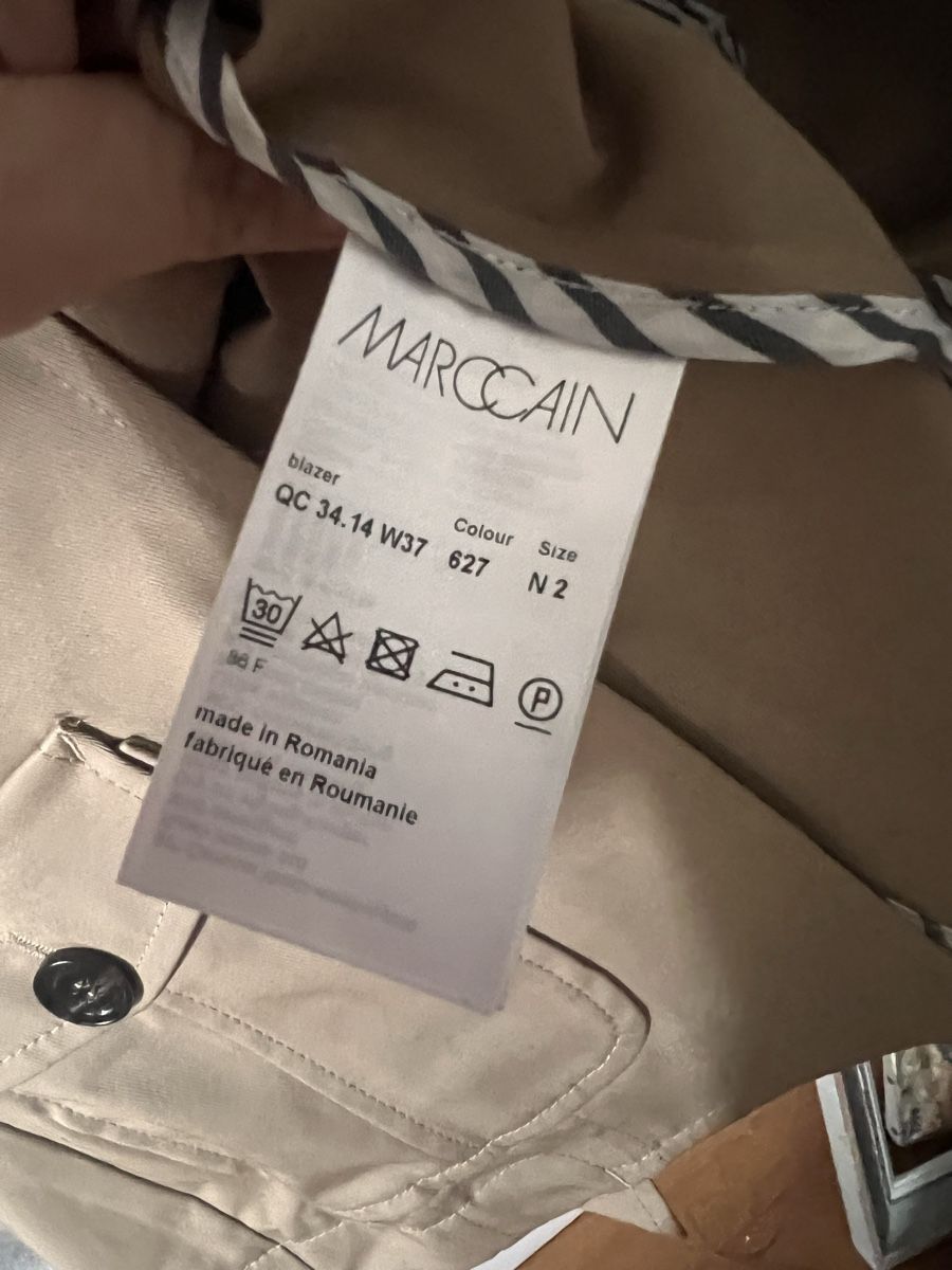 Marc Cain Giacche: Blazer Marc Cain, Gr. 36, beige – Usato da Solothurn venduto da Brini06 3