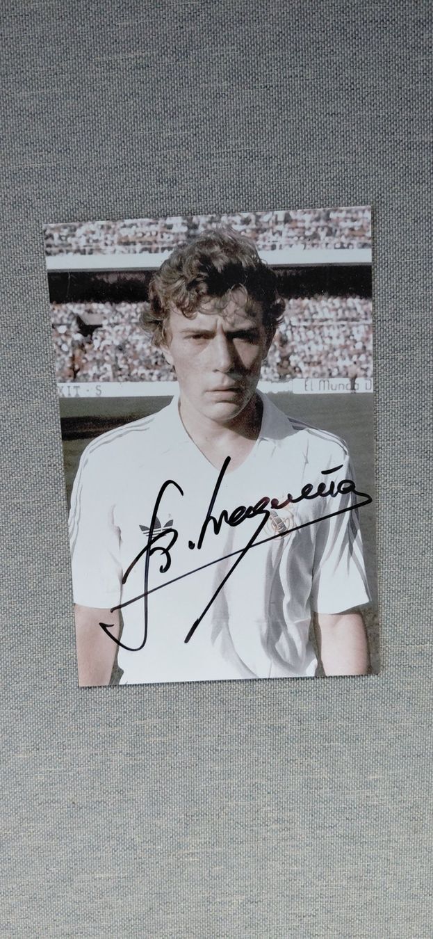 Autographes: Autogramm Emiloi  Butragueno – D'occasion à Schmerikon par Olympia04