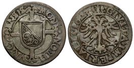 ZH Batzen 1623 , kopfstehend ↑↓ /2833