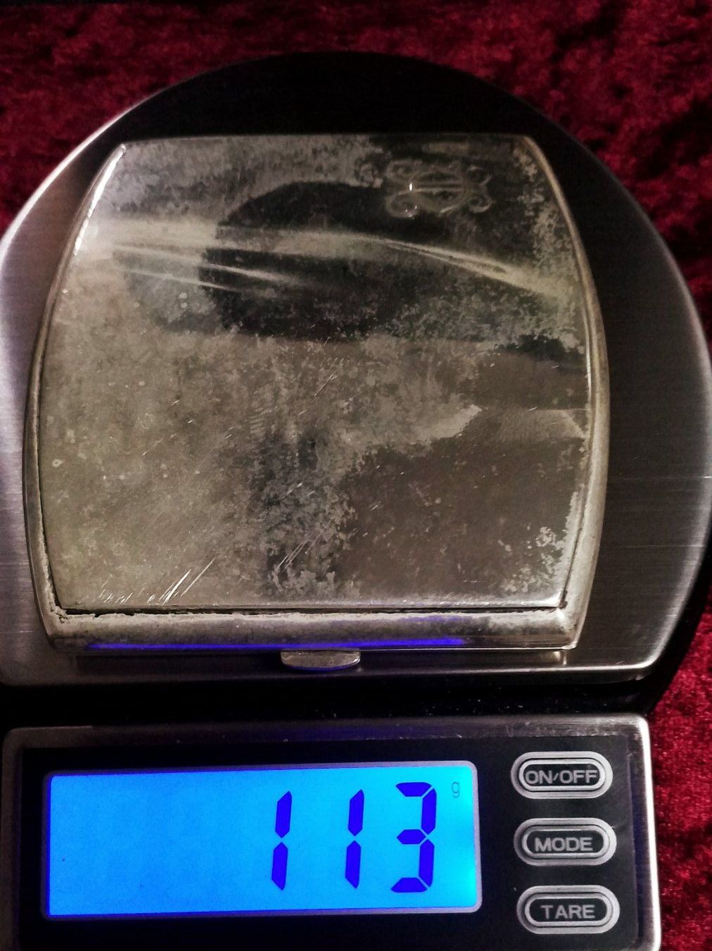 Sonstige Tabakwaren: Zigarettenbox in Sterlingsilber, 113g – Gebraucht aus Gordola von ale_5wbc 8