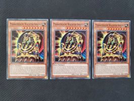 Yugioh Pharaonische Wächter-Sphinx x 3