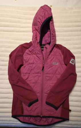 Jack Wolfskin Jacke pink Kinder Grösse 128