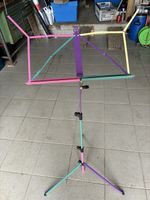 Pupitre pour musique coloré, réglable et pliable - parfait p