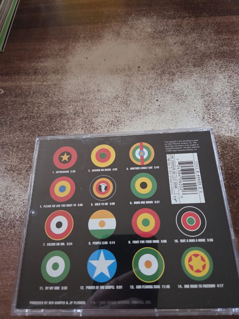 CDs: Ben Harper -  Fight For Your Mind – D'occasion à Wattenwil par Mage66 1