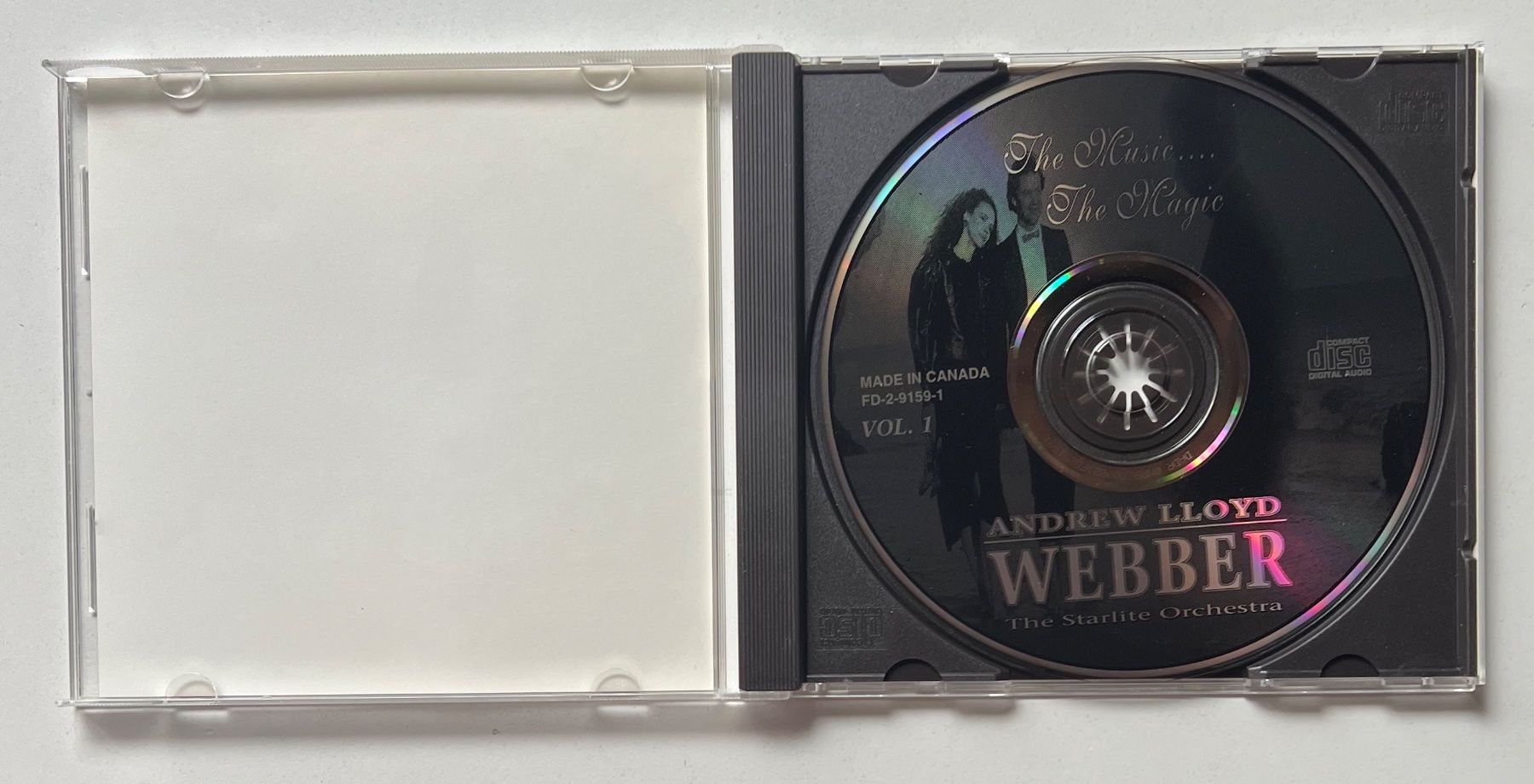 CD: Andrew Lloyd Webber / The Music...The Magic – Usato da Näfels venduto da rottabi 2