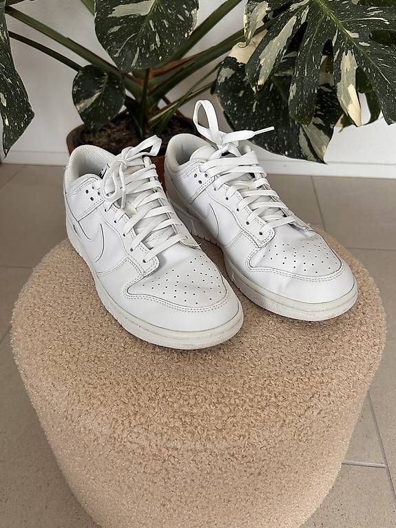Nike Scarpe da uomo: Nike SB Dunk Low Pro Triple White – Usato da Zürich venduto da laraaimee