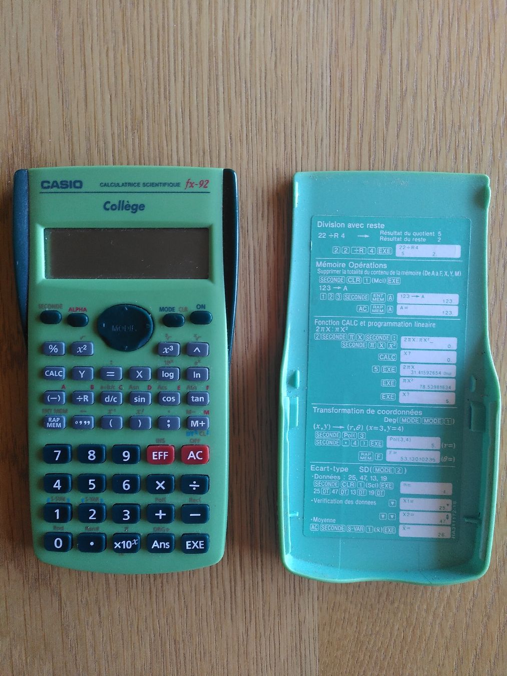 Casio Calcolatrici tascabili: CASIO Taschenrechnet / Calculatrice / Calculator – Usato da Zürich venduto da aurelie.99