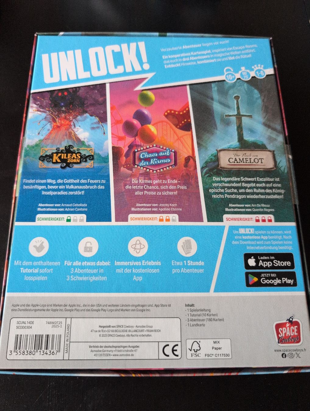 Giochi: UNLOCK Enchanted Adventures Spiel – Usato da Huttwil venduto da Schnuegu13 1