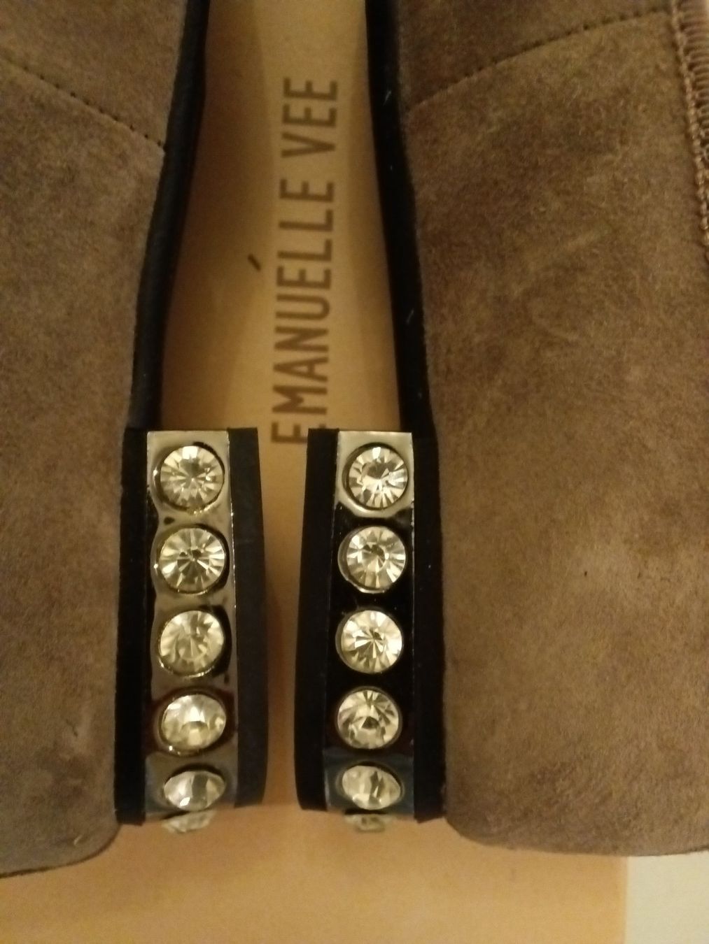 Scarpe da donna: Schuhe Emanuelle Vee mit Steinen NEU Grösse 37 – Nuovo e nell'imballaggio originale da Wettswil venduto da the_jr6l 6
