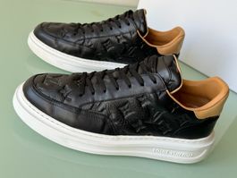 LOUIS VUITTON Lv Monogram BeverlyHill Leder Low Sneaker 42.5